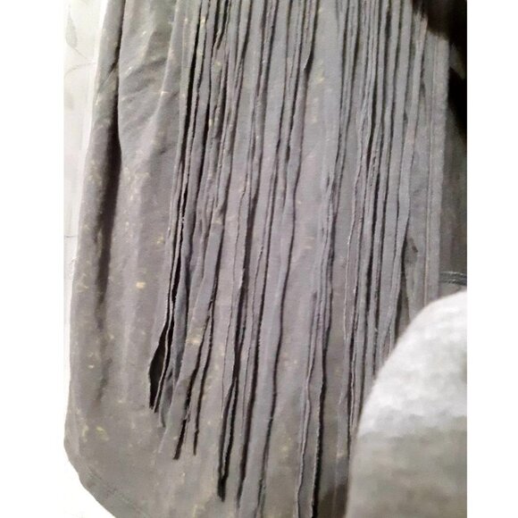 Wrangler Rhinestone Fringe Long Vest Sleeveless Duster Open Cardigan Sweater XXL - Picture 4 of 6